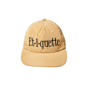 
                  
                    Etiquette Cap, Brown
                  
                