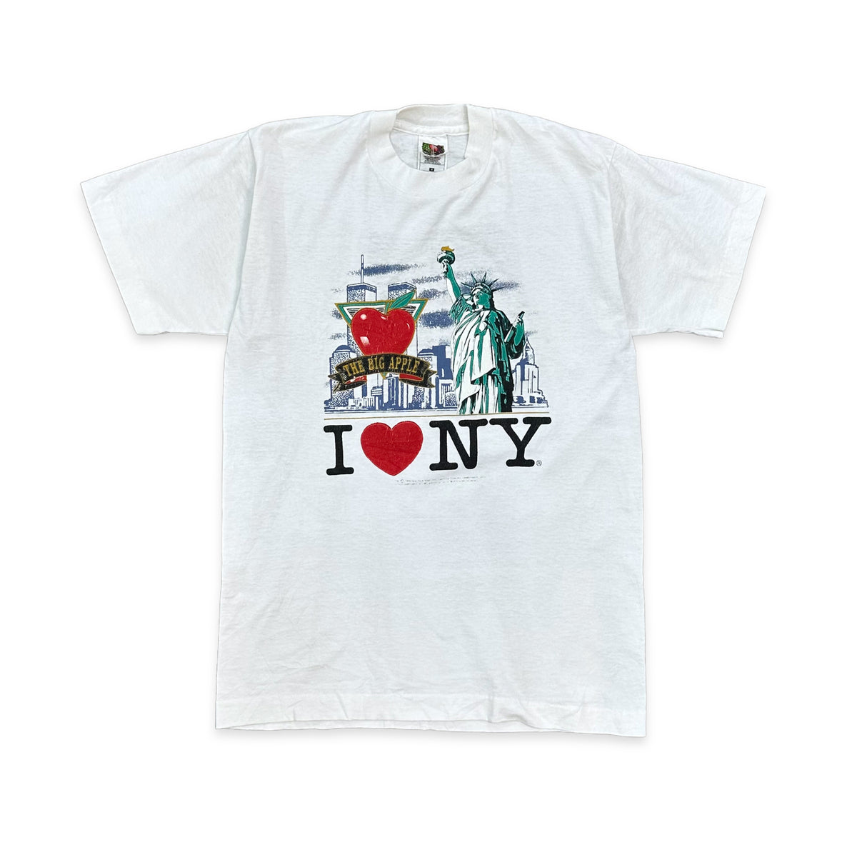 トップス \"FRUIT OF THE LOOM\" New York Map Tee NEW YORK Unisex Map T-Shirt – DISTANT LOCAL