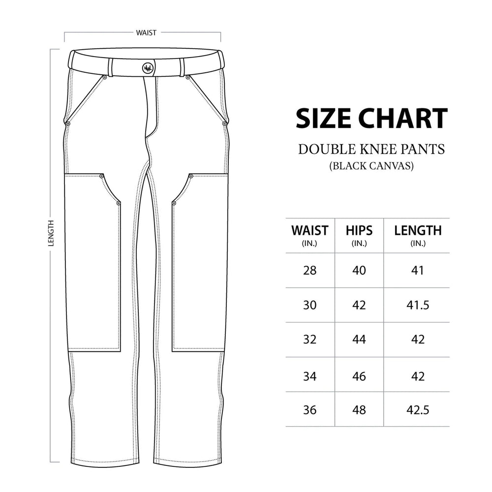 
                  
                    KNOW'WHERE Double Knee Pants, Black
                  
                