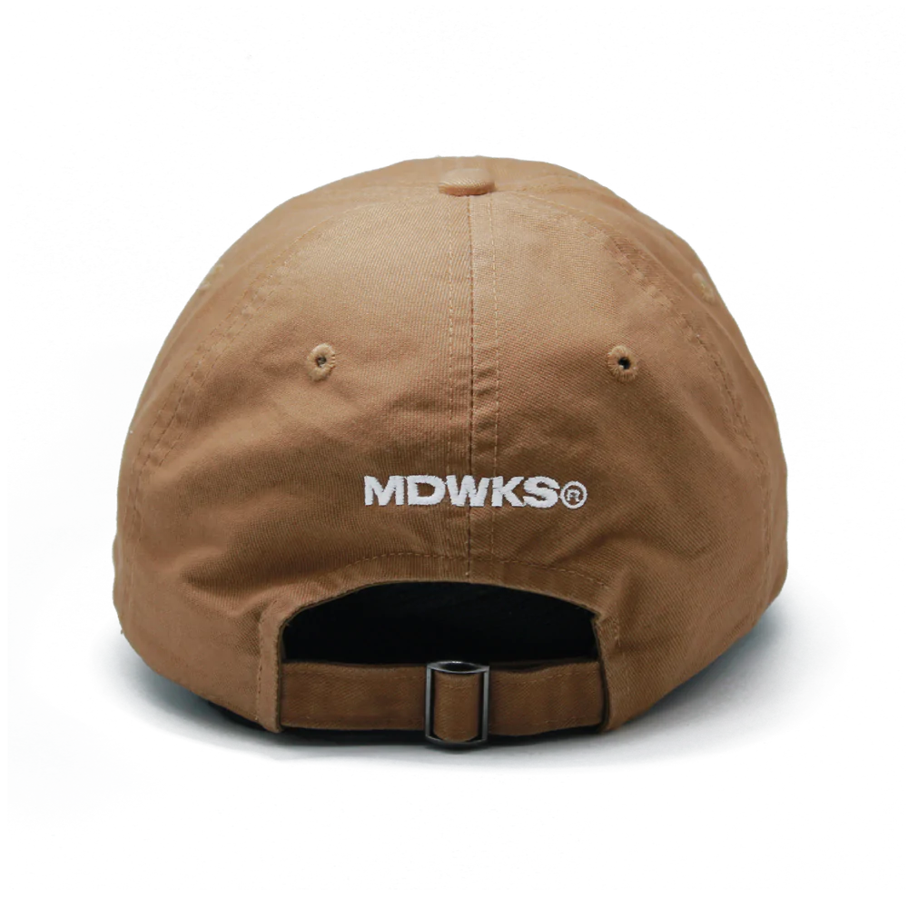 
                  
                    Embroidered M Cap, Brown
                  
                