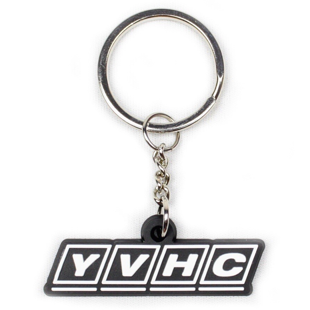 YVHC Logo Keychain, Black