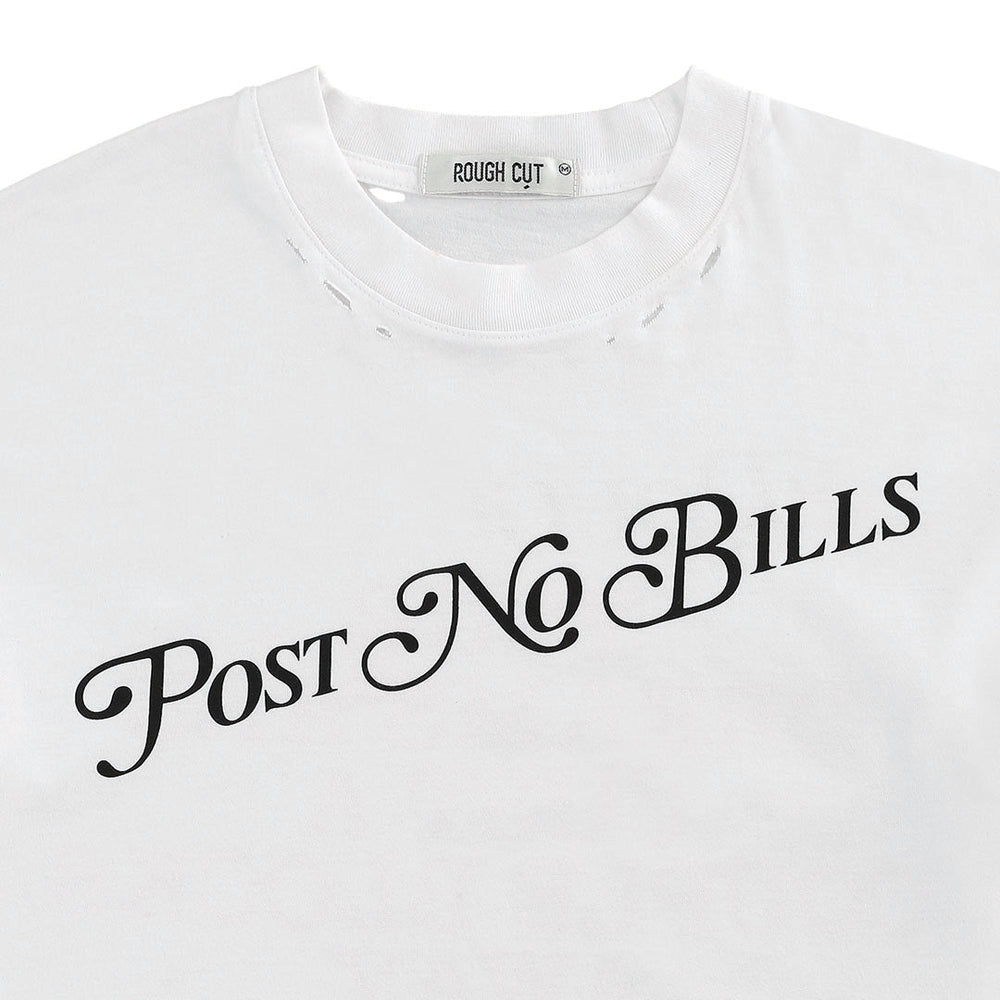 
                  
                    Post No Bills Tee, White
                  
                