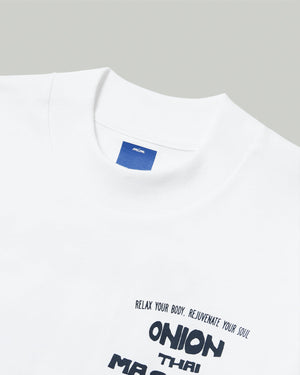 
                  
                    Onion Thai Massage T-Shirt - White
                  
                