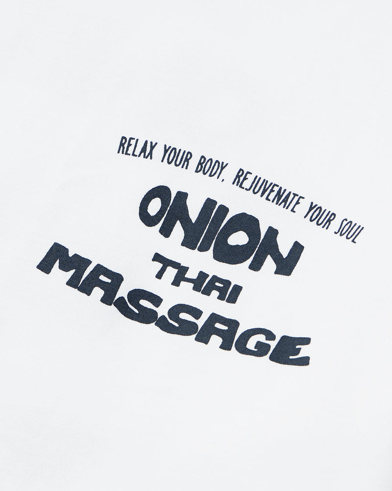 
                  
                    Onion Thai Massage T-Shirt - White
                  
                