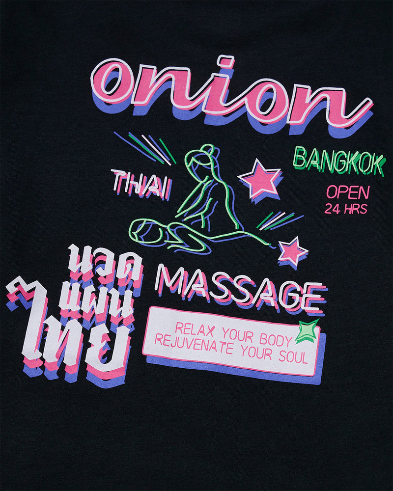 
                  
                    Onion Neon Light Massage T-Shirt - Black
                  
                
