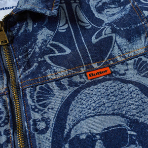 
                  
                    Butter Goods Lonnie Denim Jacket (Dark Indigo)
                  
                