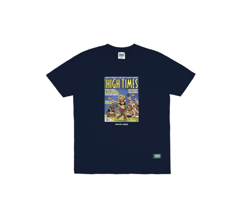 World hemp explosion tee (navy)