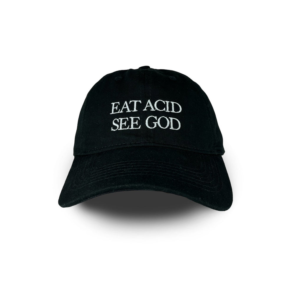 Eat Acid See God cap (black)