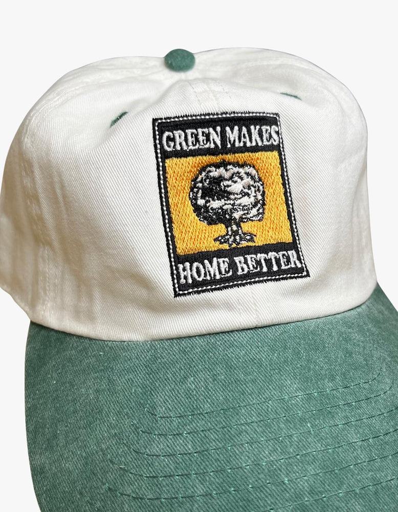 
                  
                    Green Makes Home Better Cap (Washed Green)
                  
                