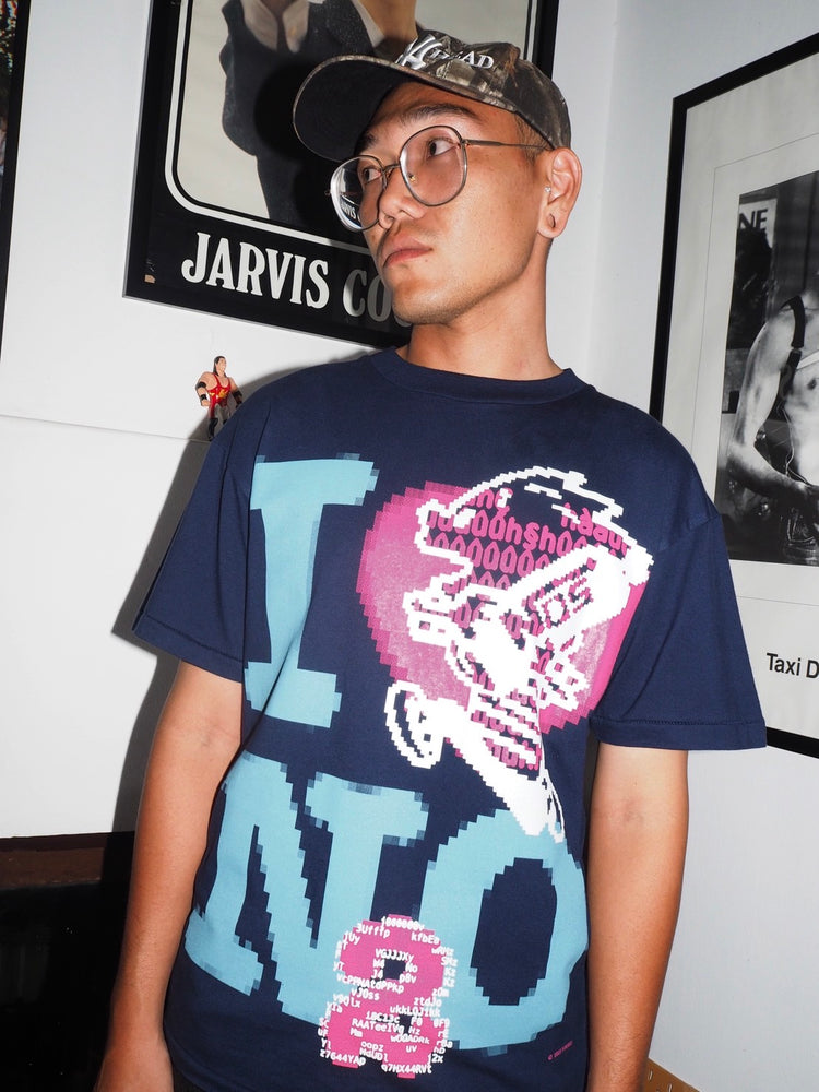
                  
                    I <3 N₂O tee - navy
                  
                