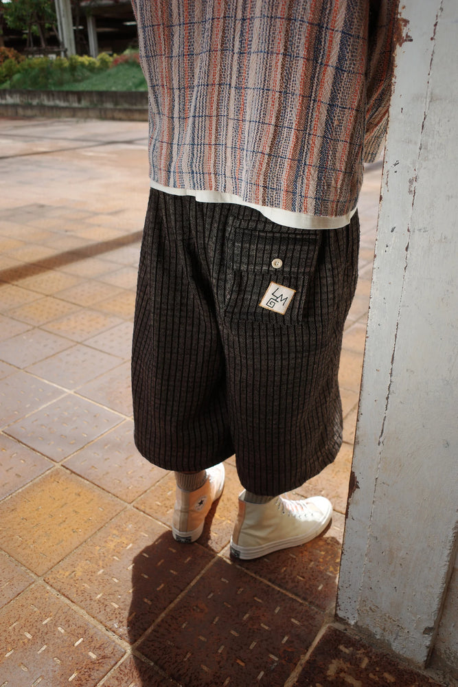 
                  
                    Builder Shorts - Black Striped
                  
                