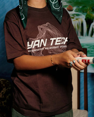 
                  
                    Yan-Tech Brown T-Shirt
                  
                