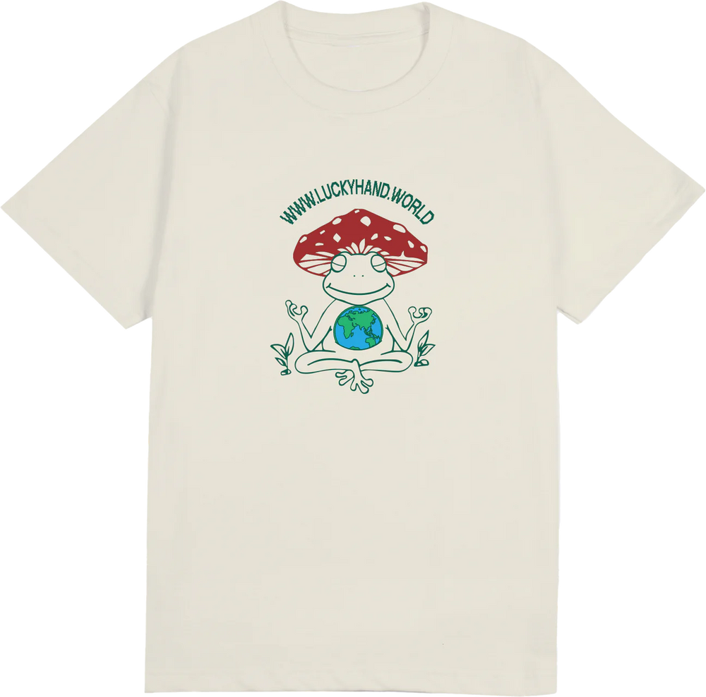WORLD TEE - CREAM
