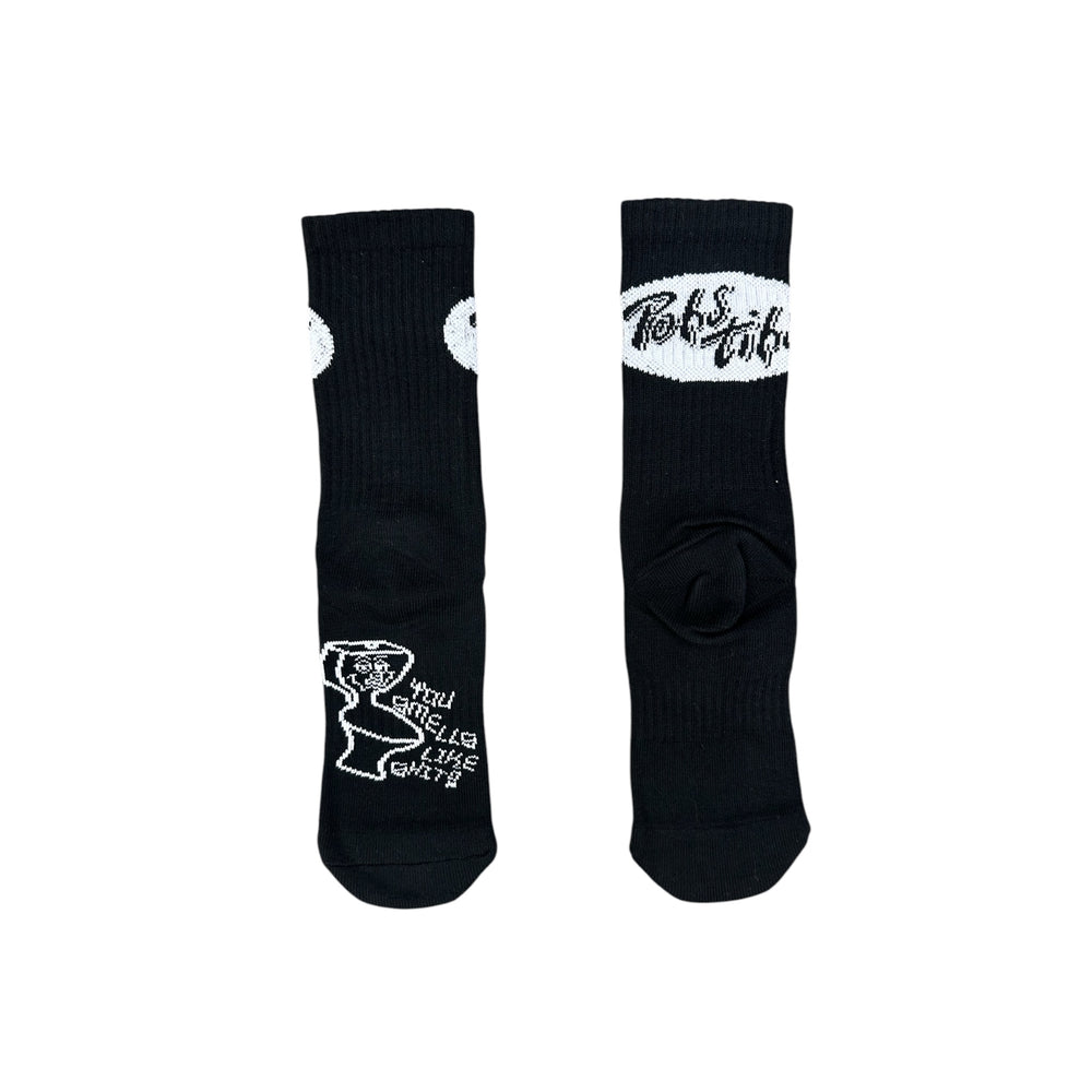 POHS TIHS SOCKS - black