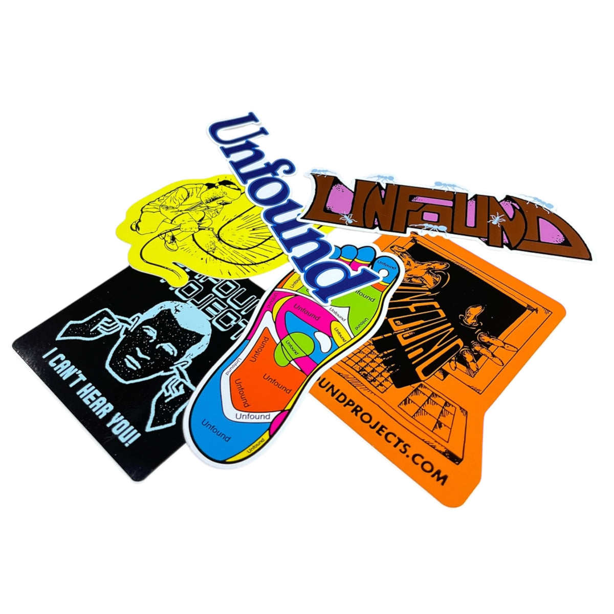 Unfound Projects sticker pack 04 – UNFOUND PROJECTS