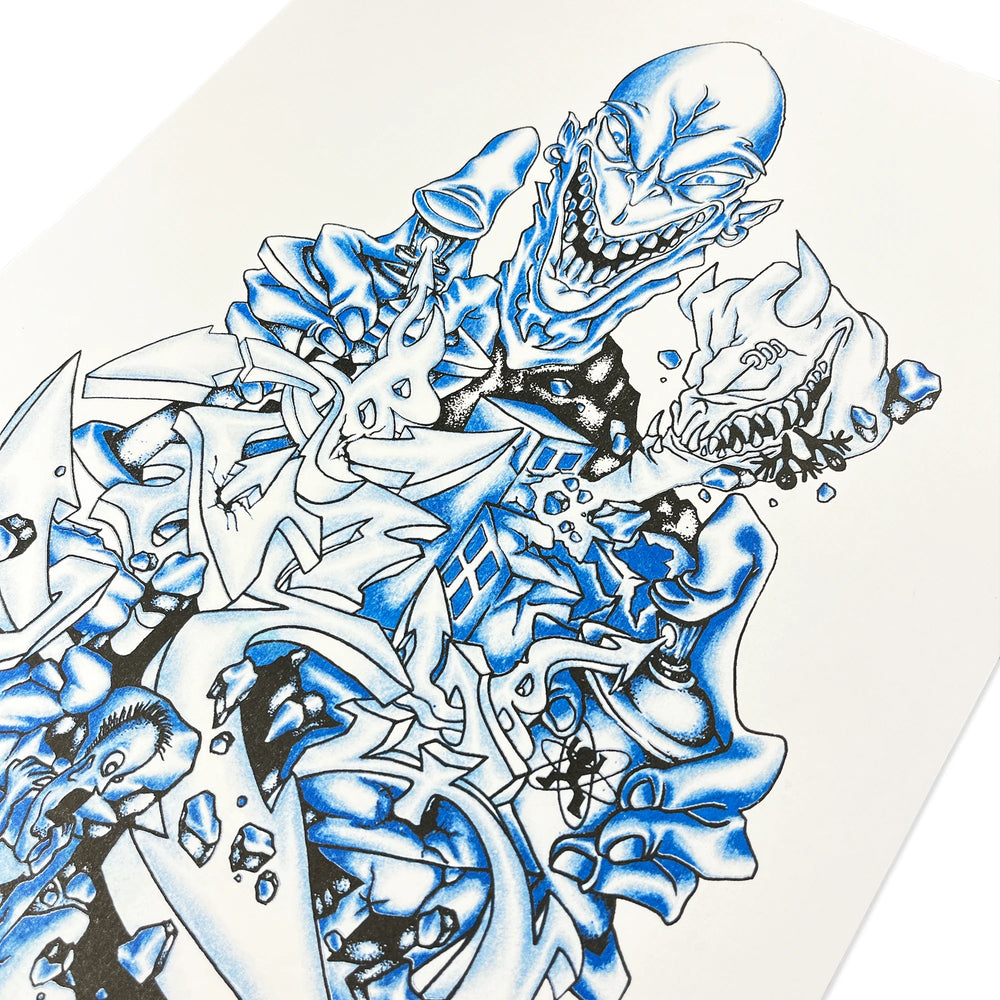 
                  
                    Blue Boyz Artist Series / JMM Riso Print
                  
                