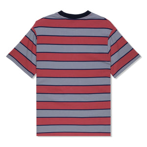 
                  
                    Cape Stipe Tee (grey/brick)
                  
                
