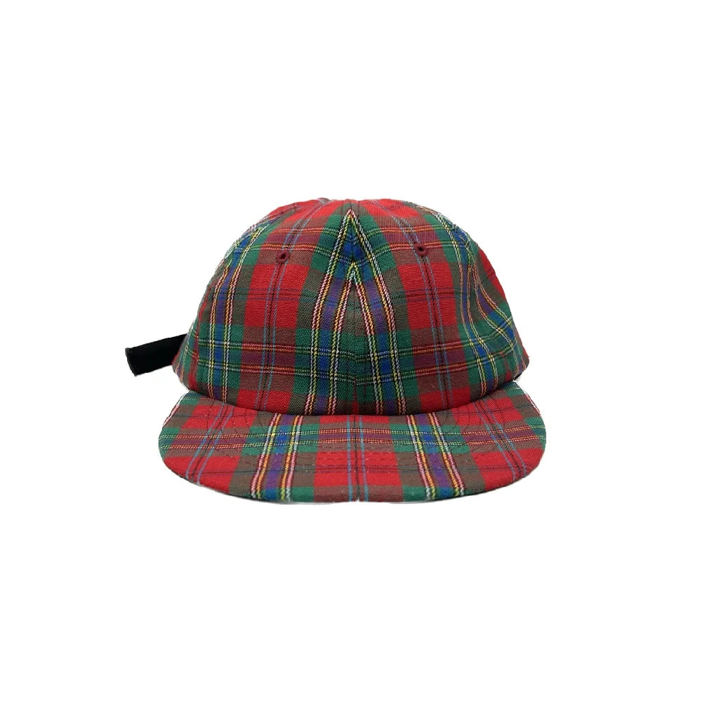 Den Classic Plaid Cap (Red)