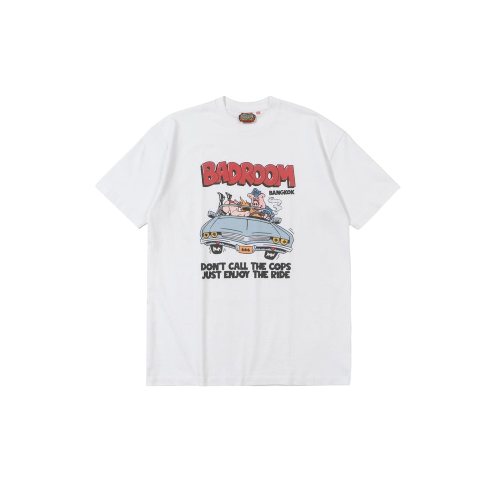 Don’t Call The Cops tee - white