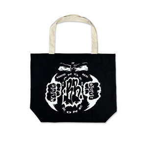 
                  
                    Danger Zone tote, black
                  
                