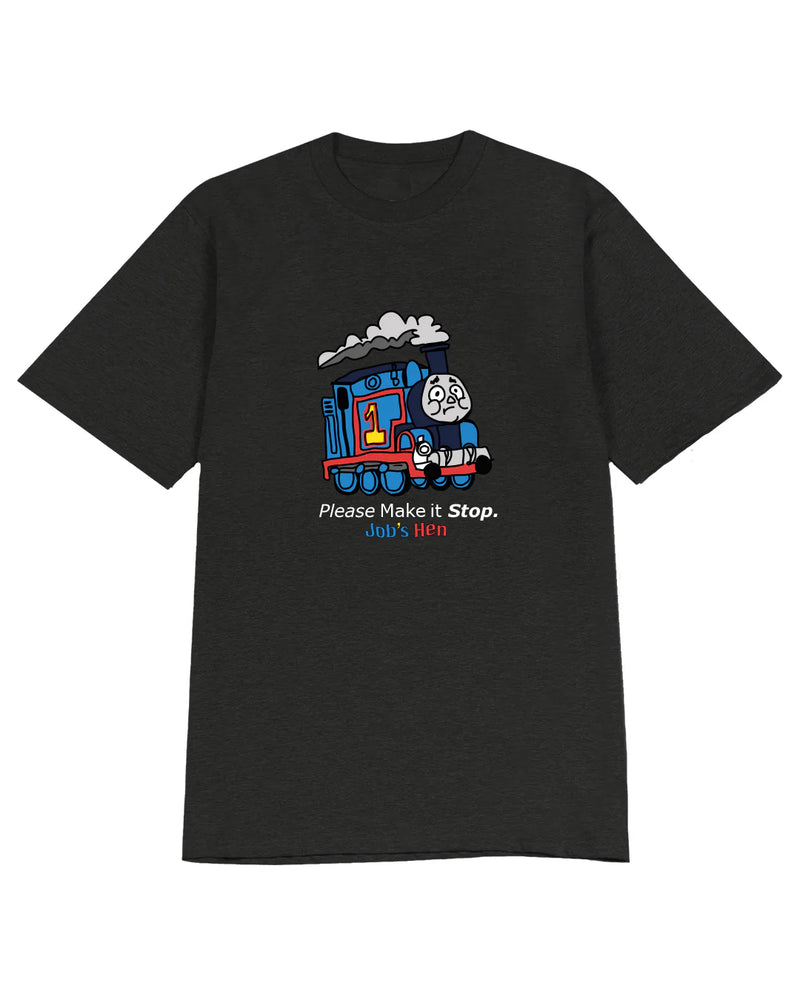 Make It Stop Tee - black