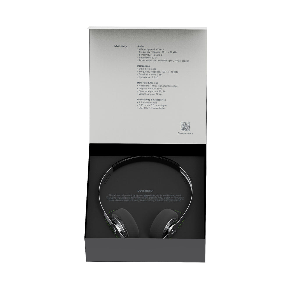 
                  
                    WESLEY HEADPHONES
                  
                
