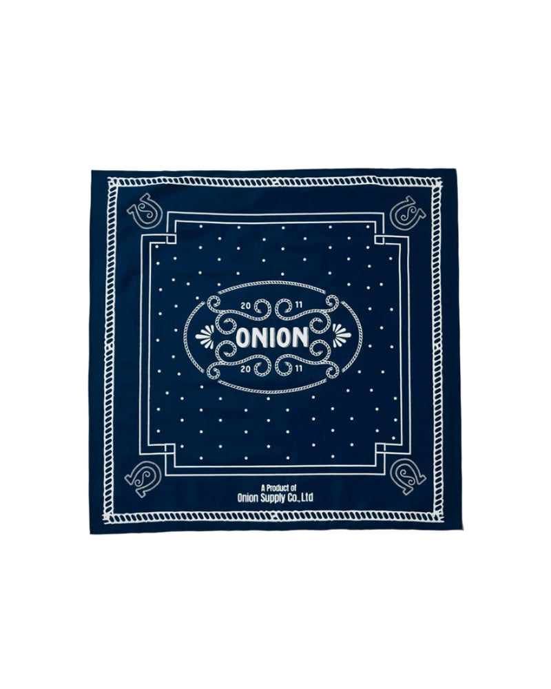 Horseshoes Bandana - Navy