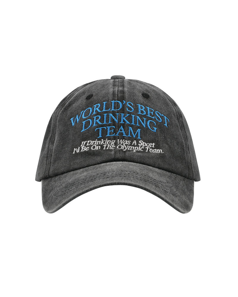 World's Best Drinking Team Cap® / Black