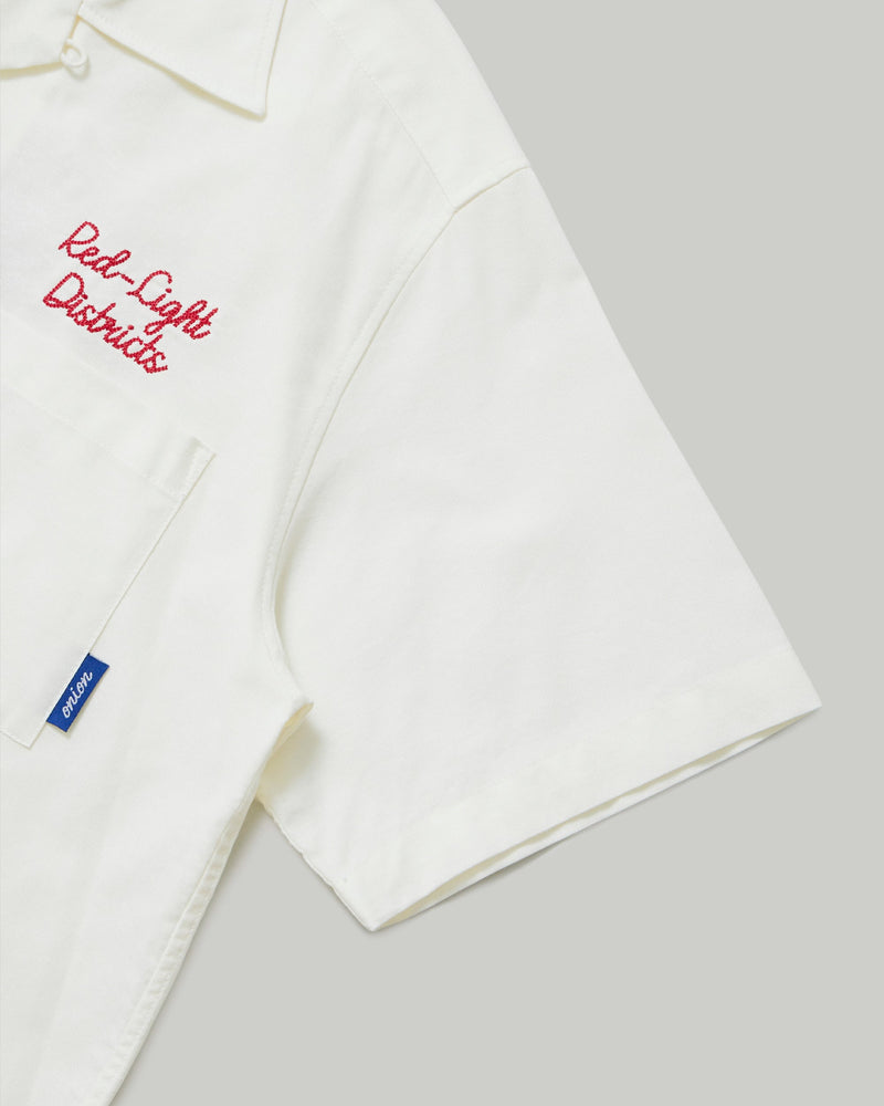 
                  
                    Onion X Palini - Red-Light Districts - Patpong - Camp Collar Shirt - Ecru
                  
                