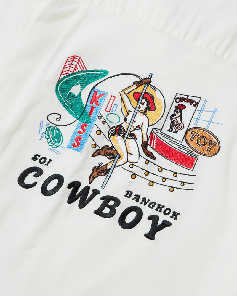 
                  
                    Onion X Palini - Red-Light Districts - Soi Cowboy - Camp Collar Shirt - Ecru
                  
                