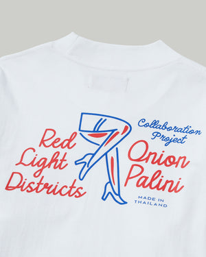 
                  
                    Onion x Palini - Red-Light District - Legs T-Shirt - White
                  
                