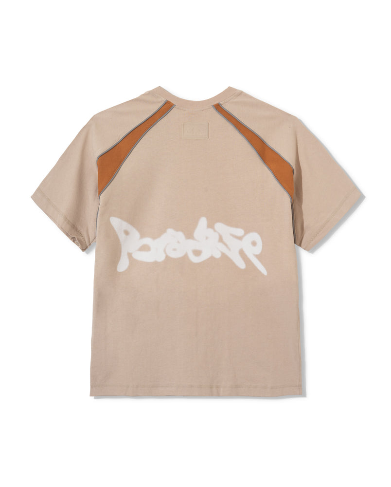 
                  
                    Abandon Radio x Paradise Youth Club - Streamline S/S T-Shirt (Sand)
                  
                