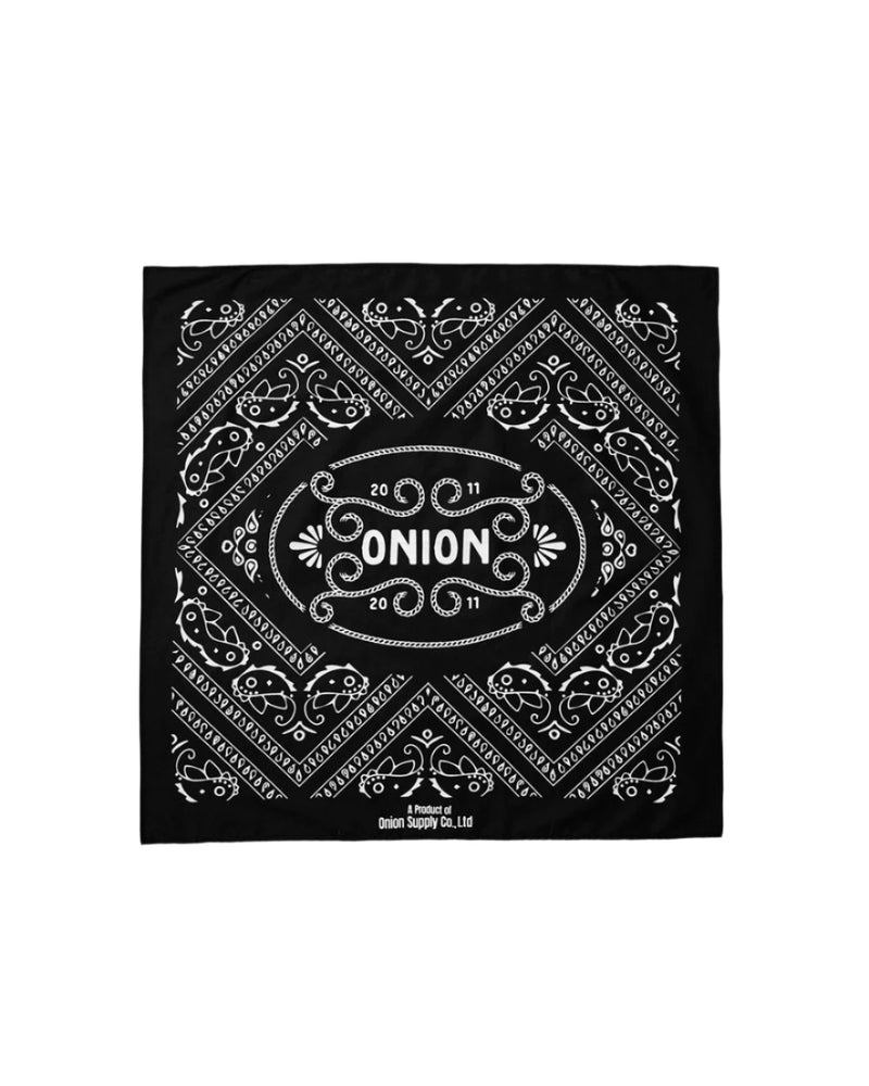 Paisley Bandana - Black