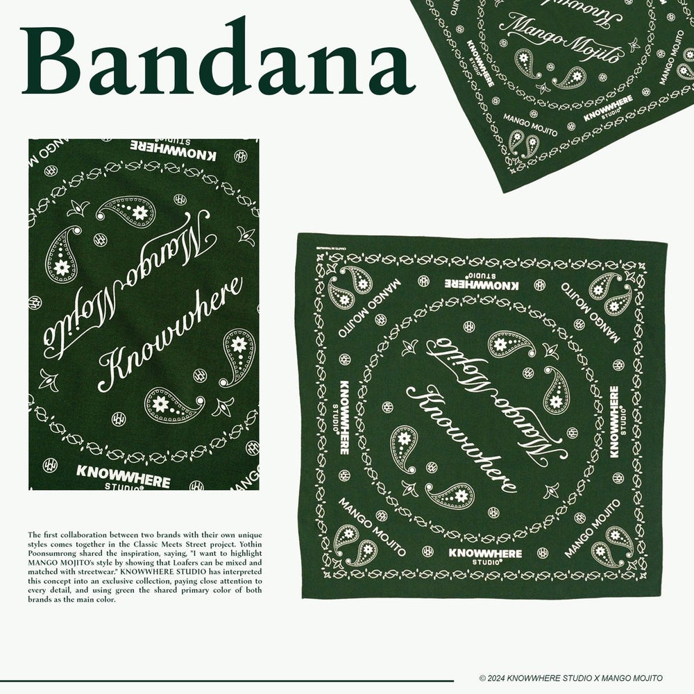 
                  
                    KNOWWHERE X MANGO MOJITO BANDANA
                  
                