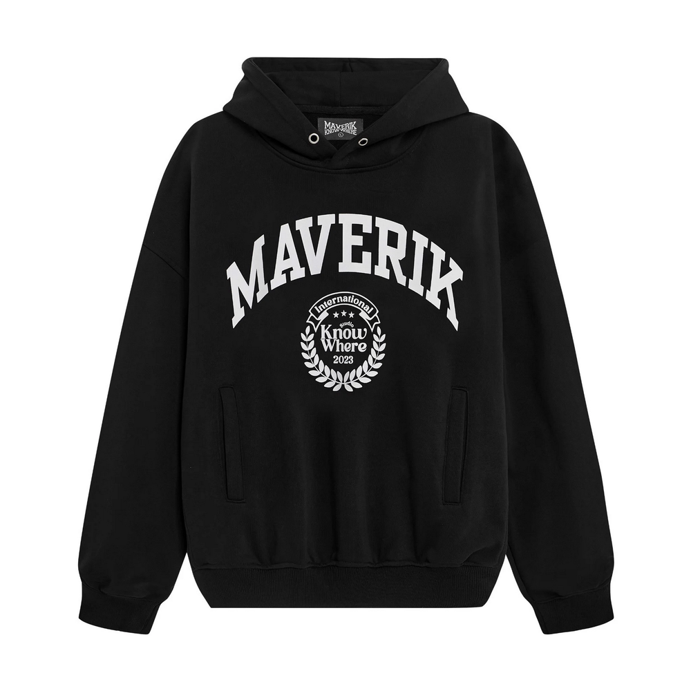 Maverik X Knowwhere crop basic hoodie