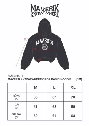 
                  
                    Maverik X Knowwhere crop basic hoodie
                  
                