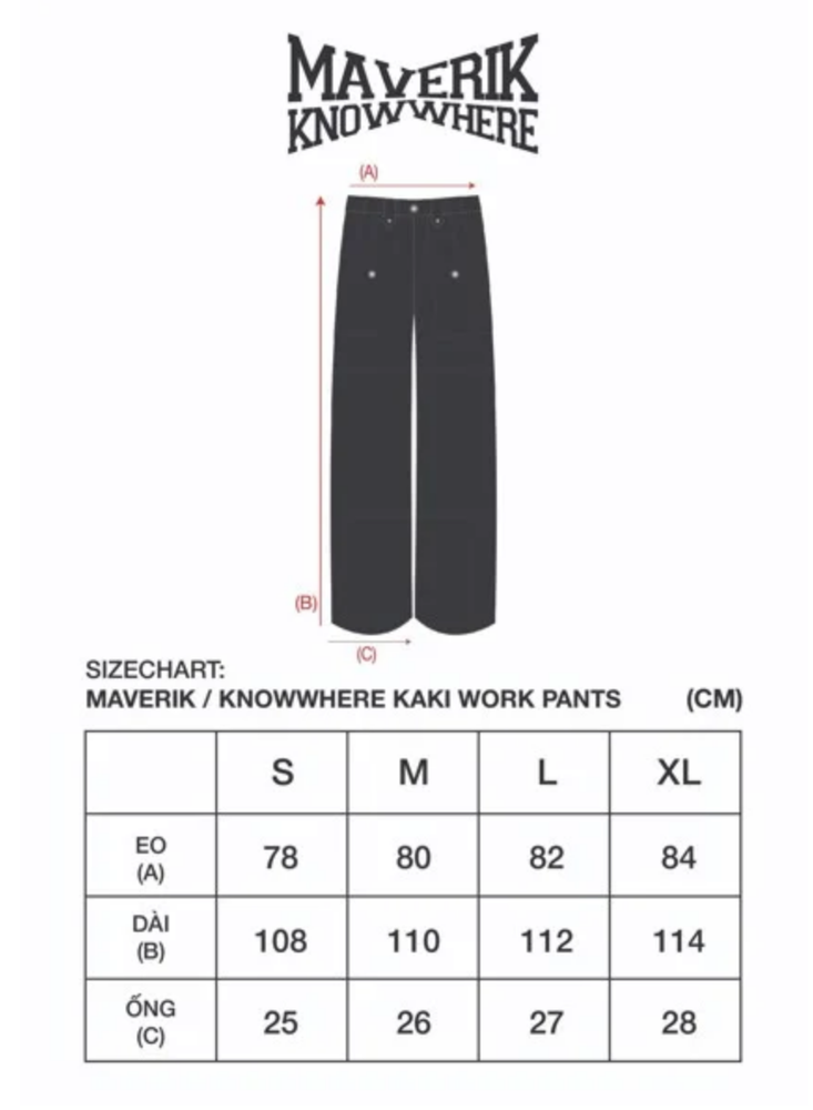 
                  
                    Maverik X Knowwhere Kaki work pants
                  
                