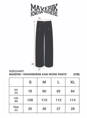 
                  
                    Maverik X Knowwhere Kaki work pants
                  
                