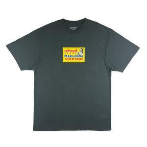 
                  
                    Marijuana Sold Here tee, dark grey
                  
                