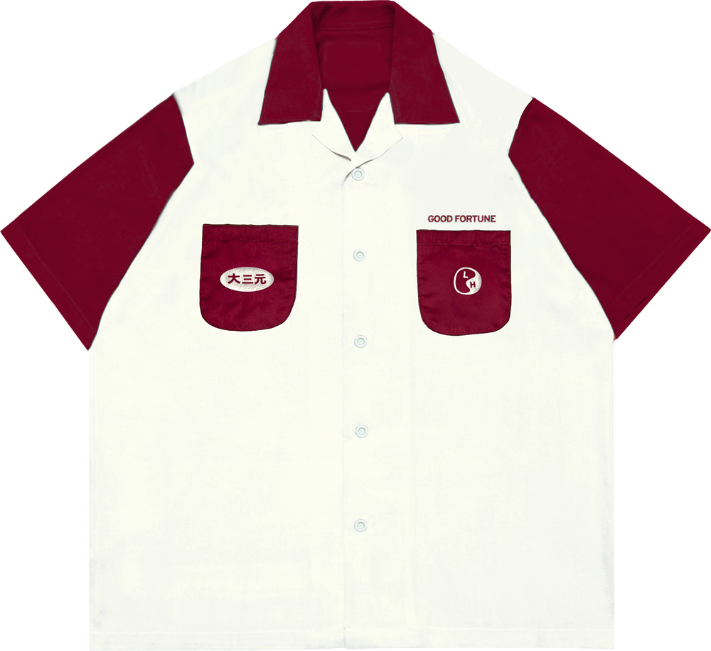 Diner Shirt (maroon)