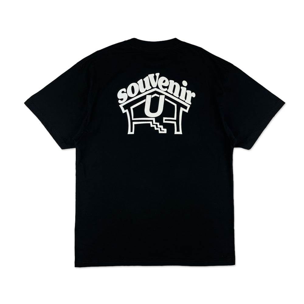 
                  
                    DEN SOUVENIR x UNFOUND PROJECT U SOUVENIR tee (black white)
                  
                