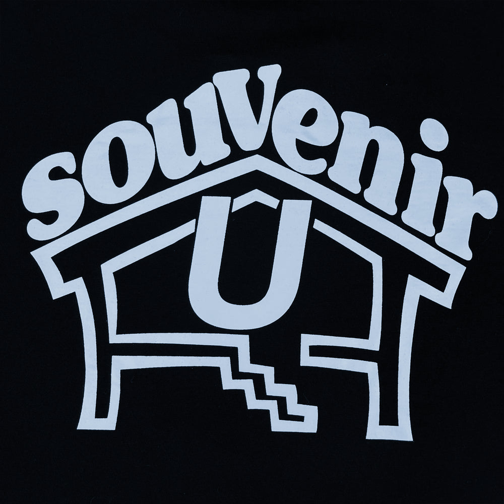 
                  
                    DEN SOUVENIR x UNFOUND PROJECT U SOUVENIR tee (black blue)
                  
                