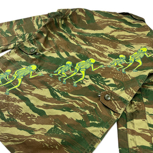 
                  
                    Yellow Fever X Haritatsu Tattoo Reclaimed Military Jacket (Green)
                  
                