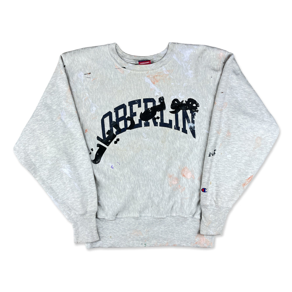 Holy Riot 'Oberlin' vintage champion sweater, grey