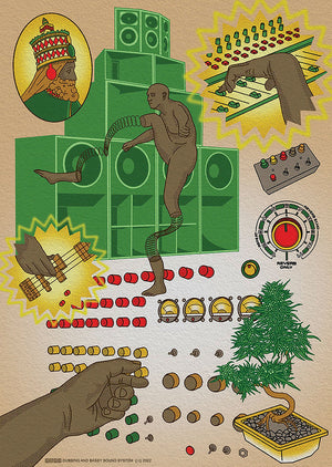 
                  
                    Digital print A2 -Dubbing and Bassy Sound System
                  
                