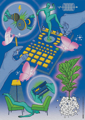 
                  
                    Digital print A2 - Sound Medicine Series 6/6
                  
                