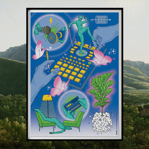 
                  
                    Digital print A2 - Sound Medicine Series 6/6
                  
                