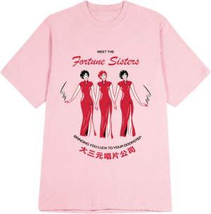 
                  
                    Fortune Sisters Tee (pink)
                  
                