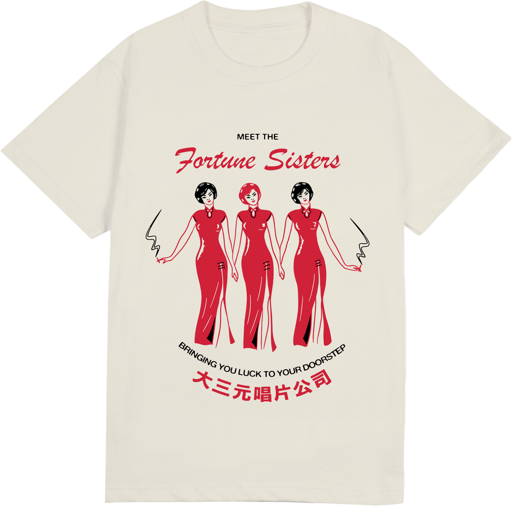 Fortune Sisters Tee (off white)