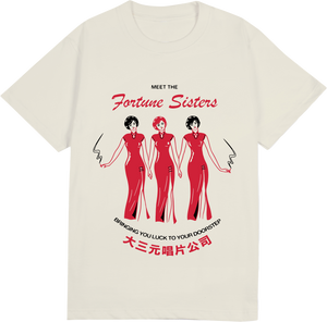 
                  
                    Fortune Sisters Tee (off white)
                  
                